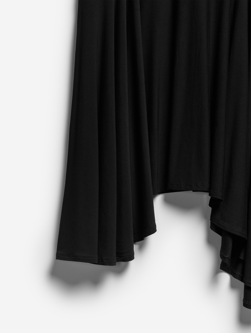 Трикотажная асимметричная юбка, фото 8