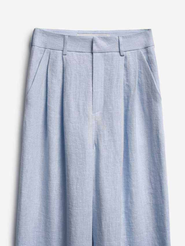 Двухсторонние брюки изо льна