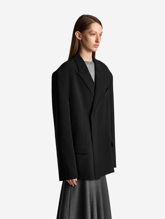 Пиджак Dropped Shoulder из Крепа