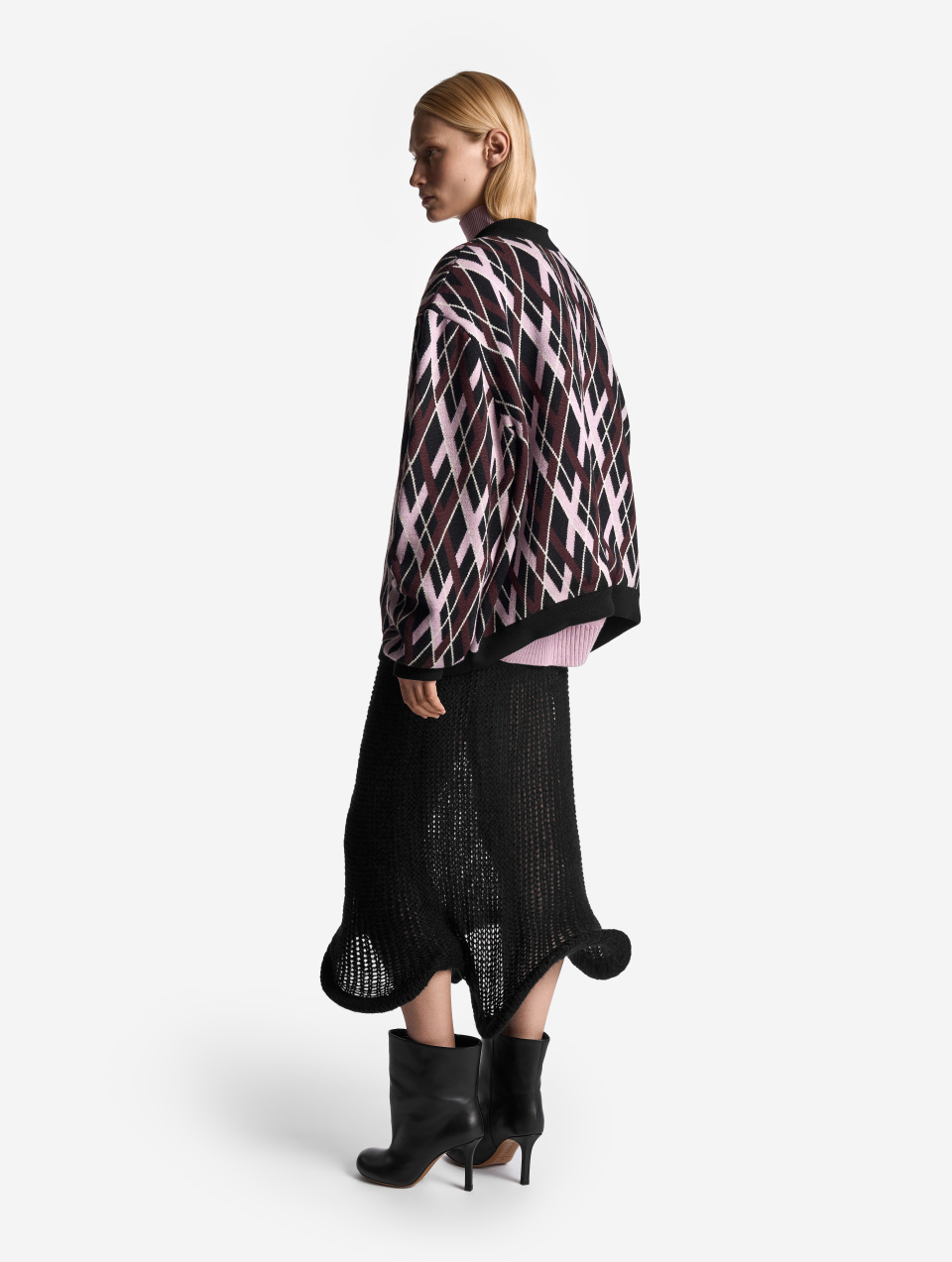 Вязаный бомбер, фото 3