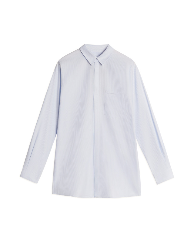 Рубашка прямого кроя