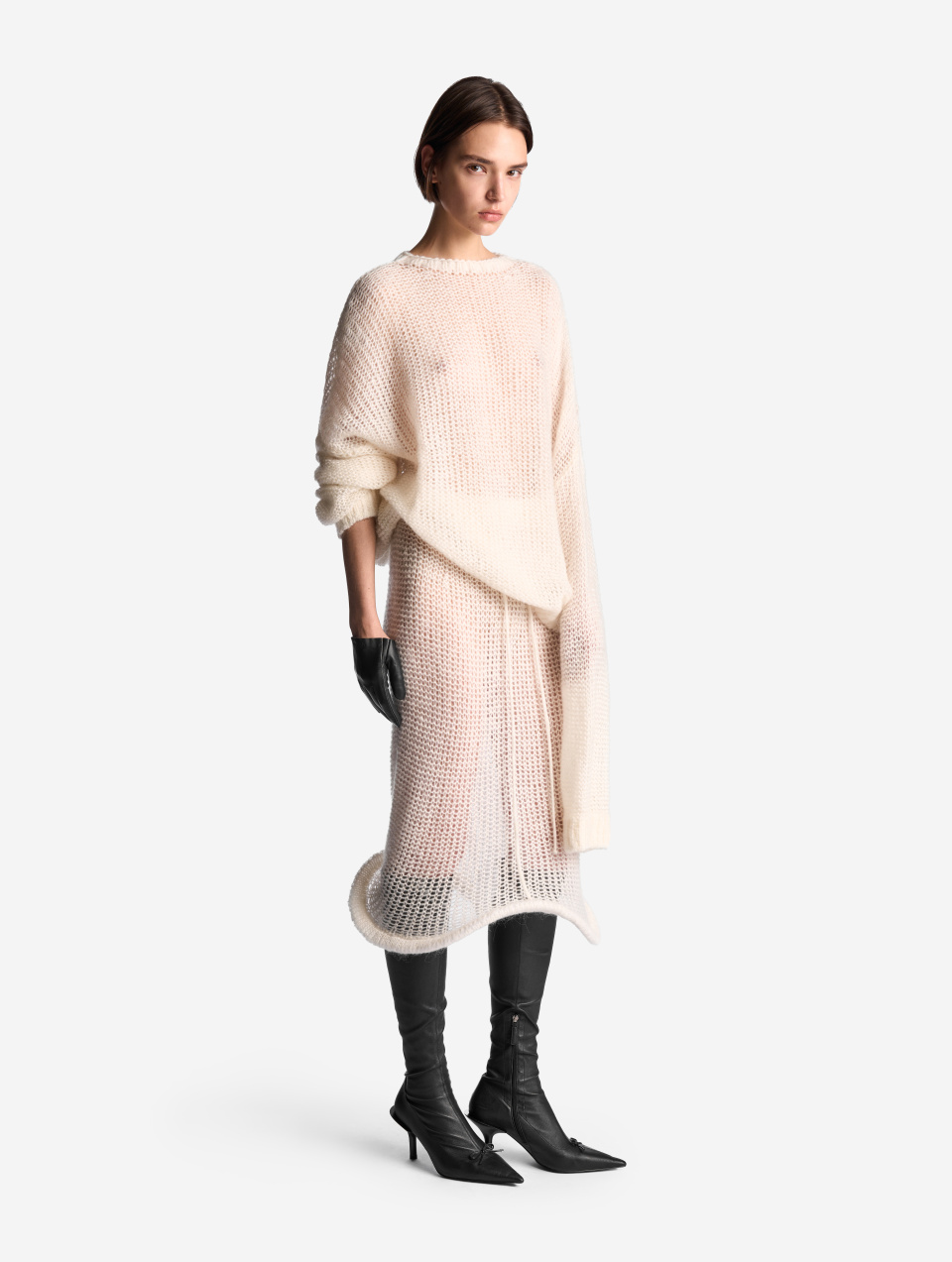 Джемпер из вязаного трикотажа, фото 2