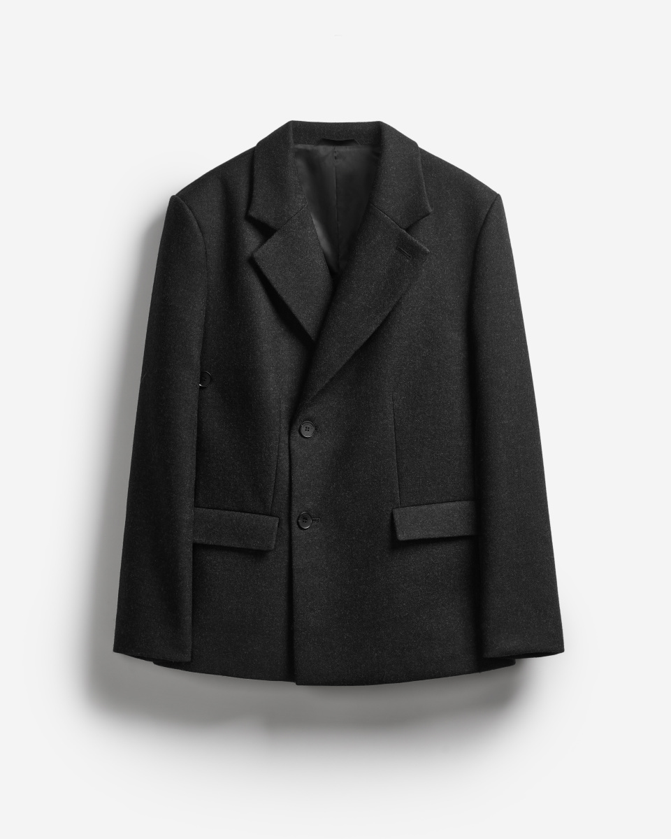 Строгое пальто мини, фото 6