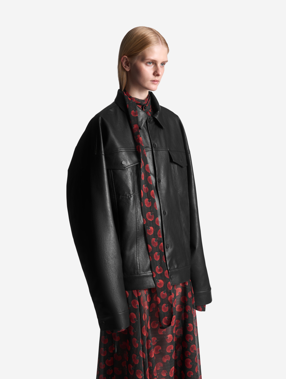 Куртка Type 3 из эко-кожи, фото 7