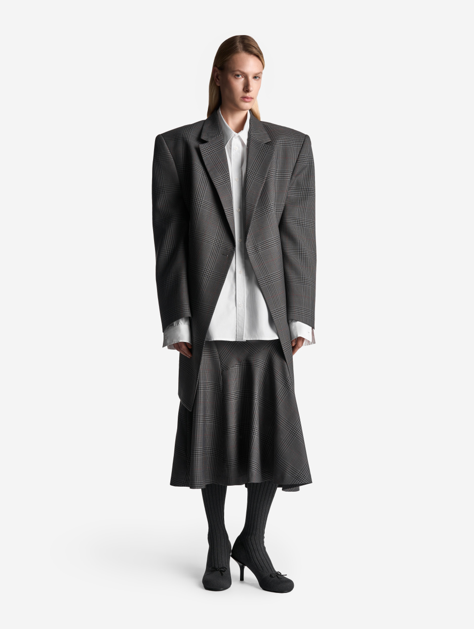 Пиджак-пальто плоского кроя, фото 1