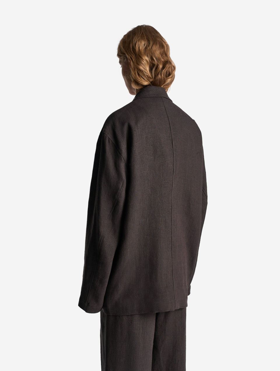 Двухсторонний пиджак изо льна, фото 5