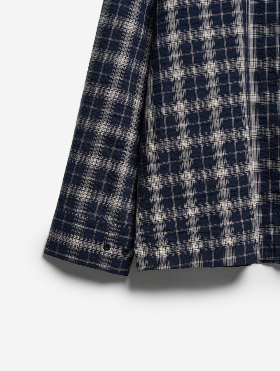 Рубашка Grandpa Fit из жатого ситца, фото 9