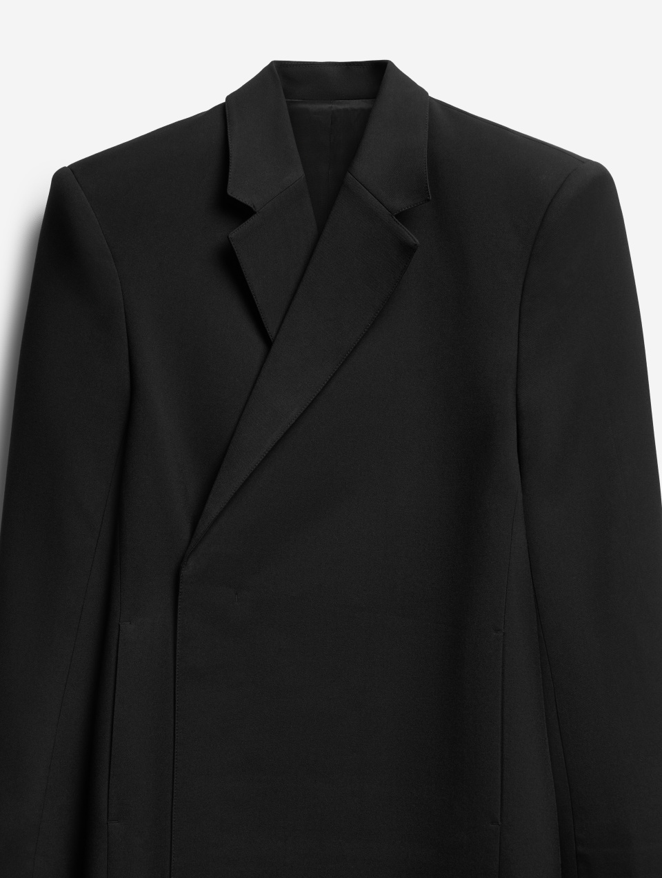 Пиджак-пальто плоского кроя, фото 7