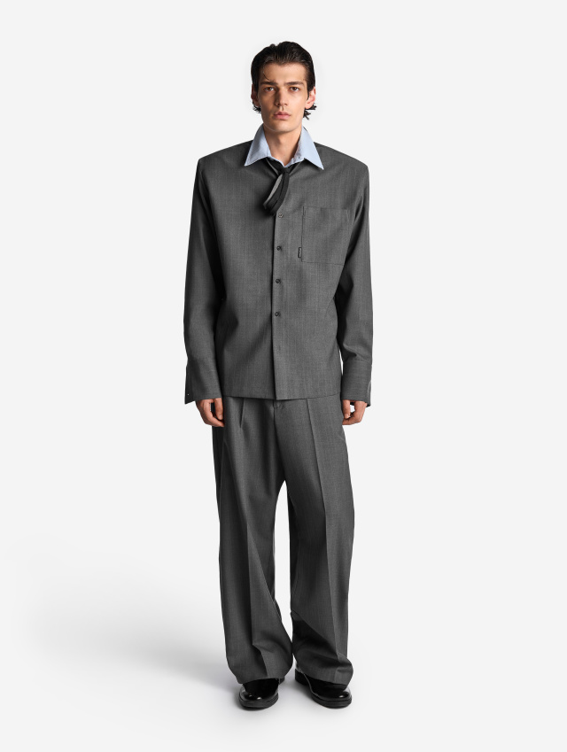 Классические брюки в полоску