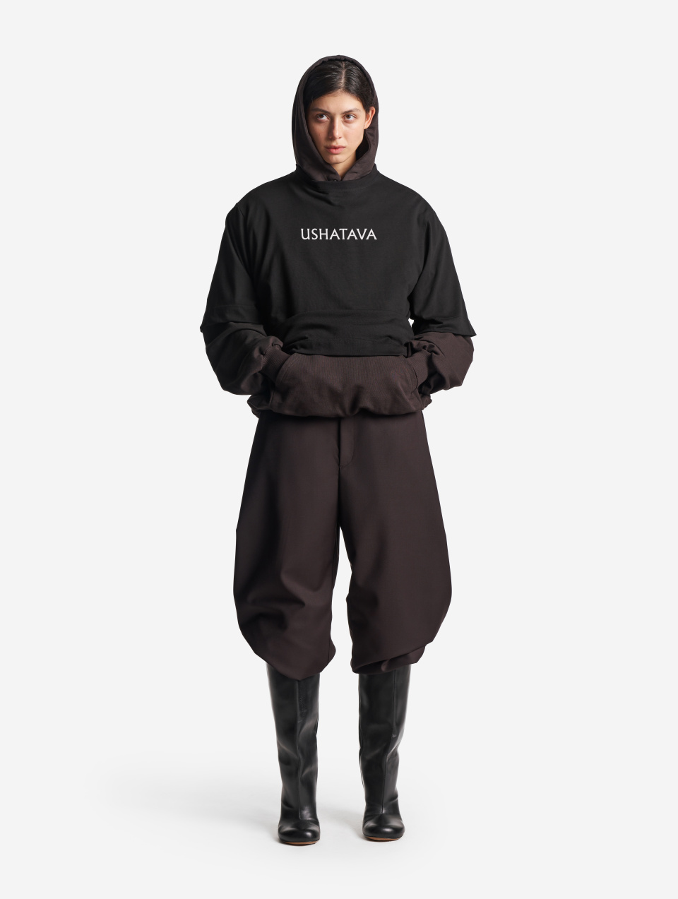 Худи cо съемным подплечником, фото 5