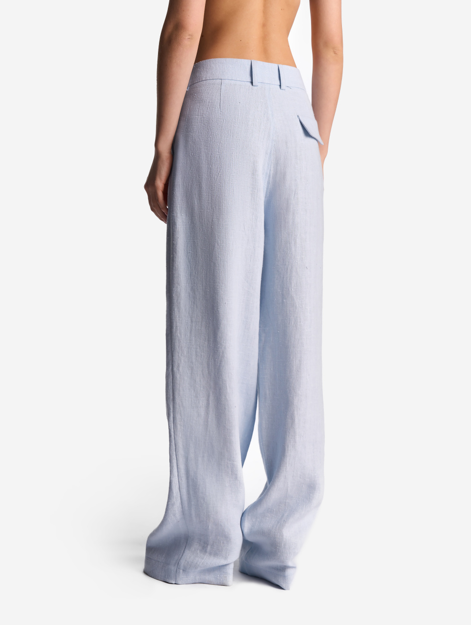 Двухсторонние брюки изо льна, фото 2