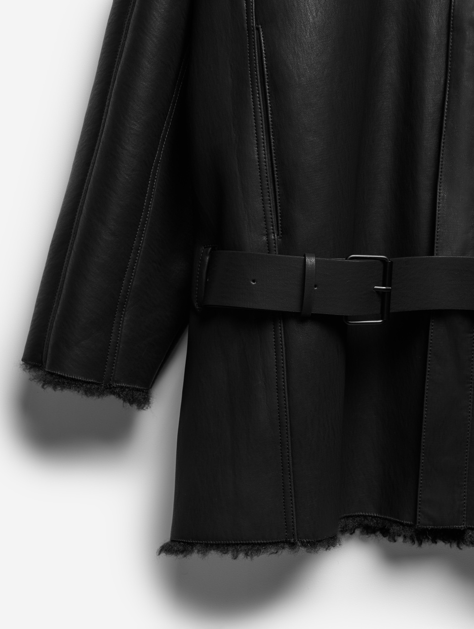 Дубленка с меховым воротником, фото 8