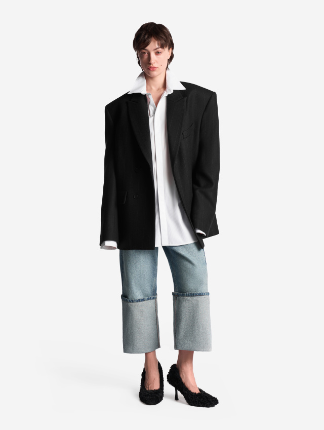 Меховые туфли