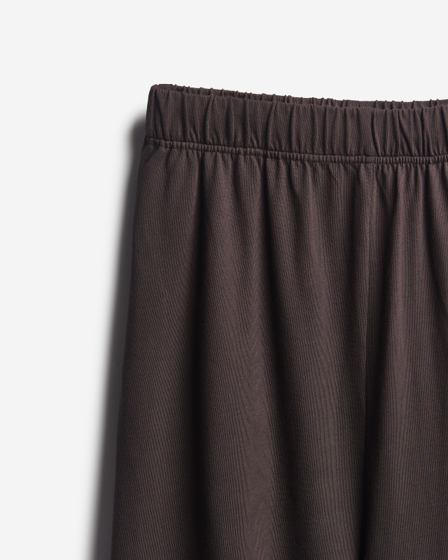 Прямые трикотажные брюки