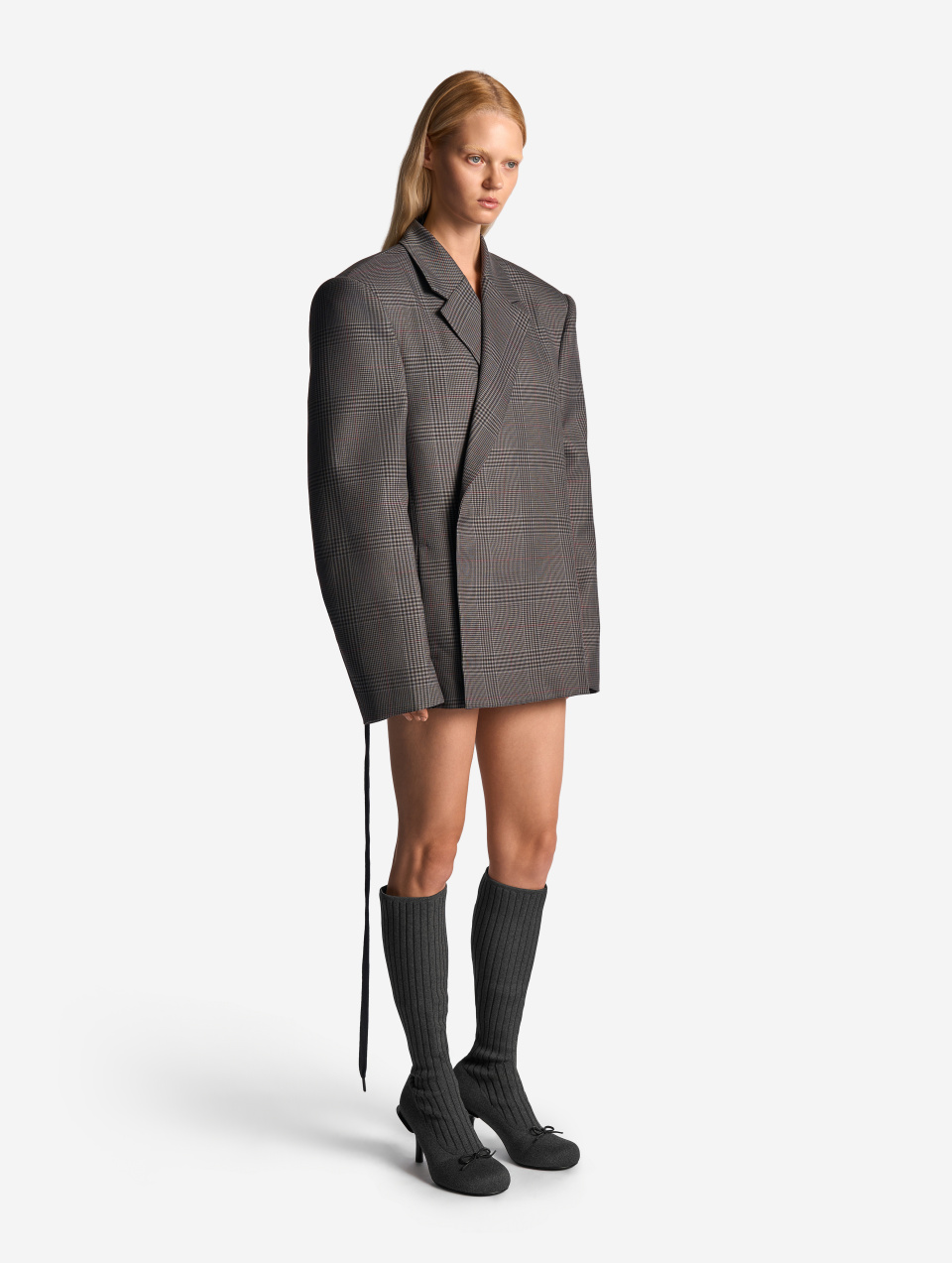 Пиджак плоского кроя, фото 7