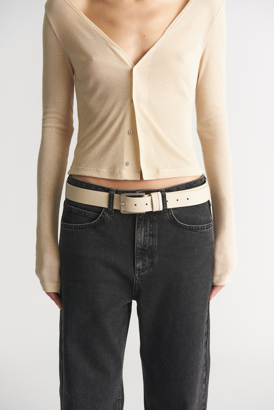 Кожаный ремень SS24, фото 3