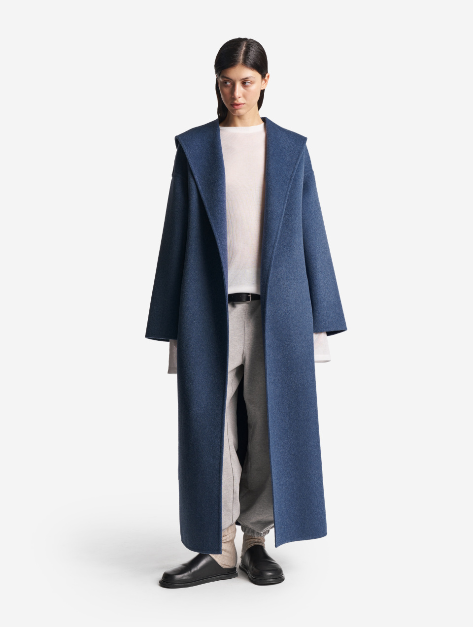 Пальто миди с капюшоном, фото 6