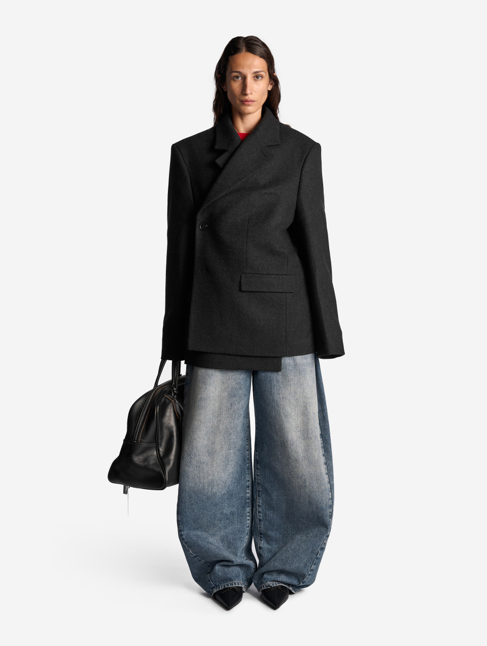 Строгое пальто мини, фото 1