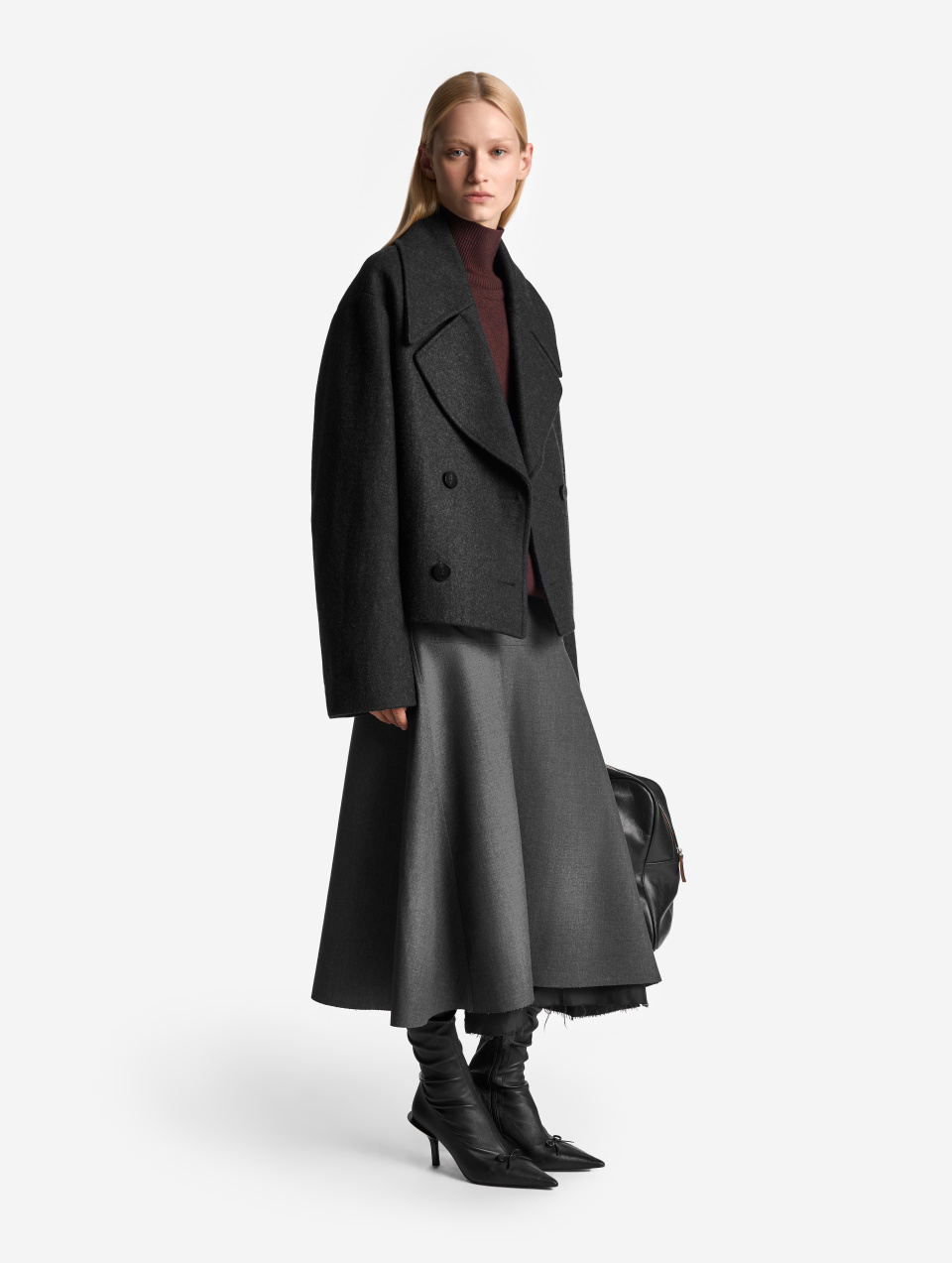 Юбка годе из костюмной ткани, фото 10