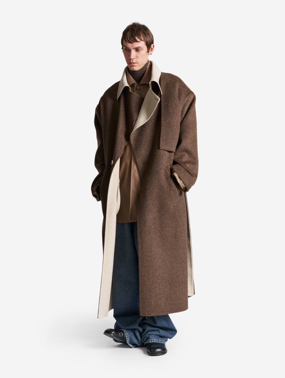 Тонкая трикотажная водолазка, фото 6