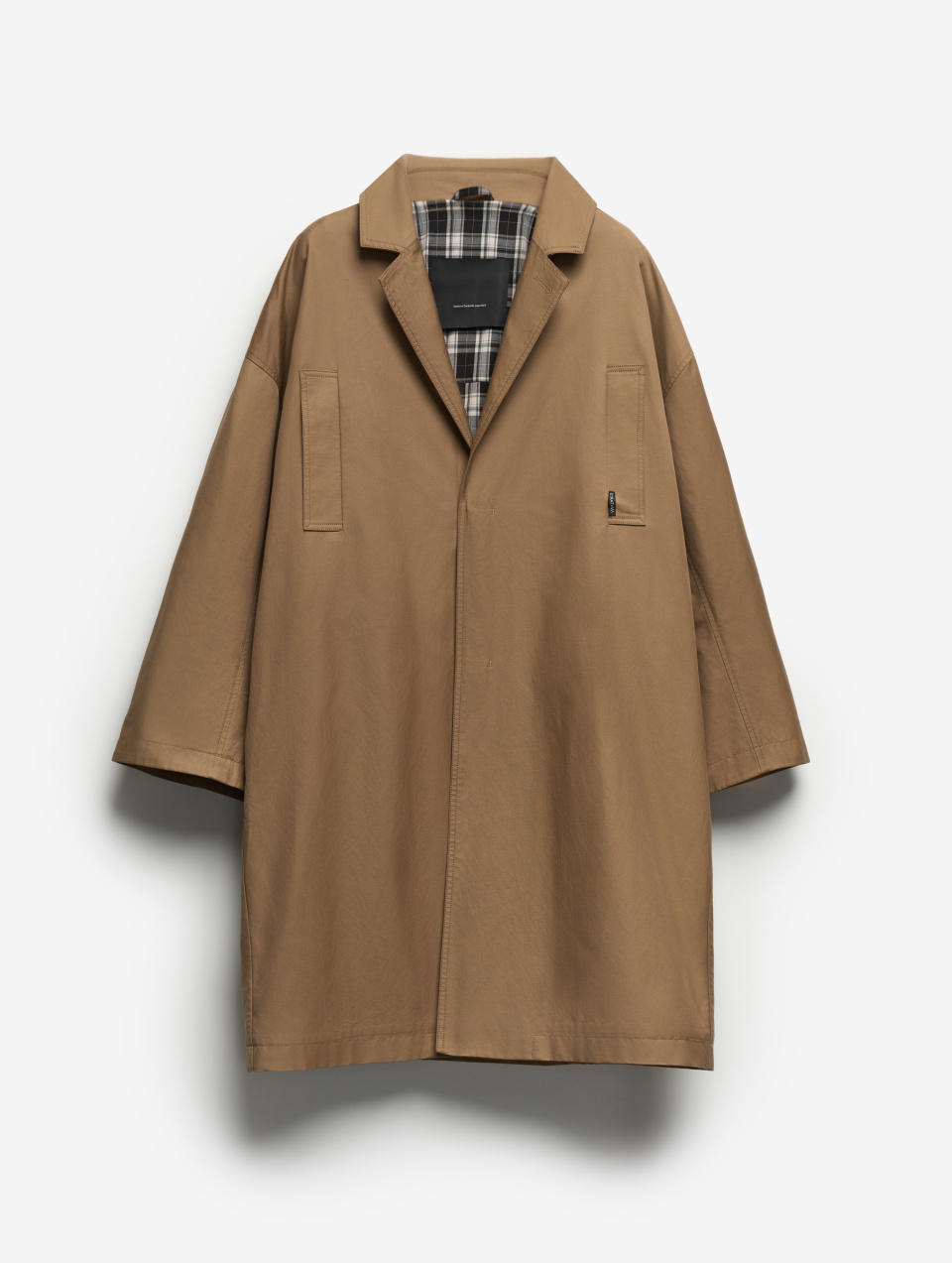 Тренч D-силуэта, фото 1