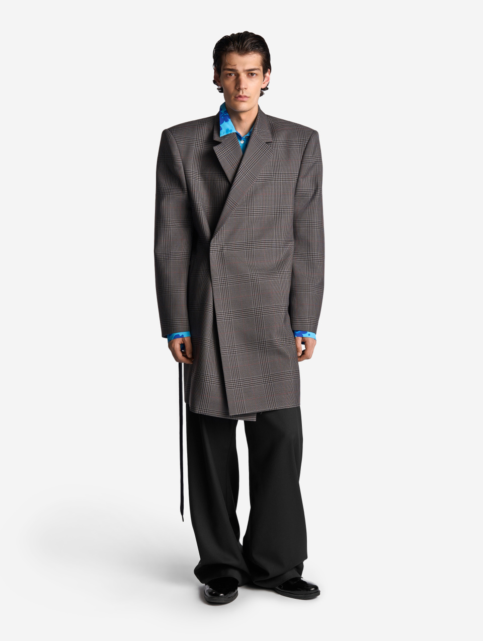 Пиджак-пальто плоского кроя, фото 1