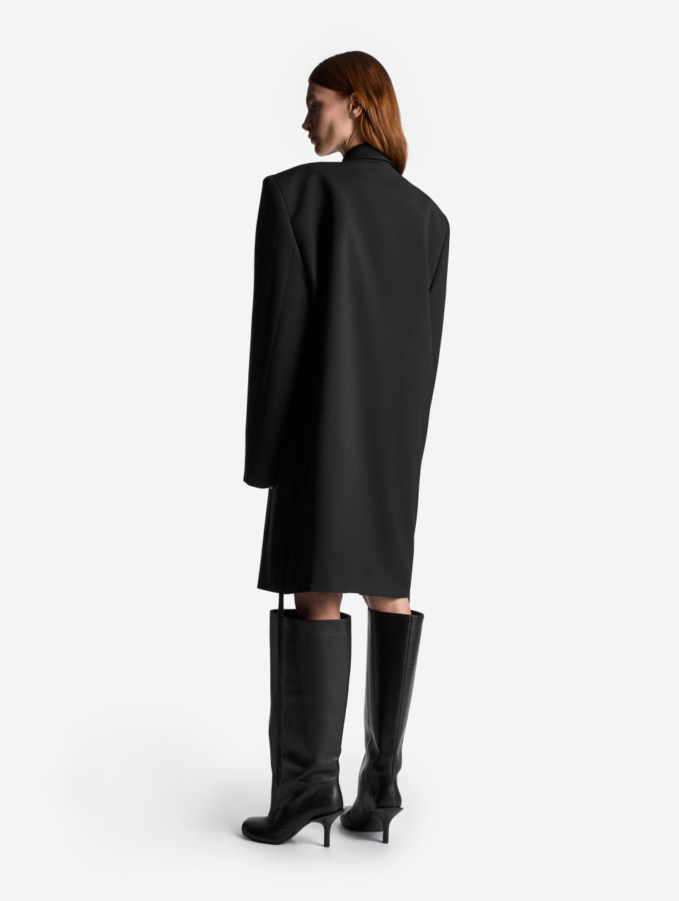 Пиджак-пальто плоского кроя, фото 5