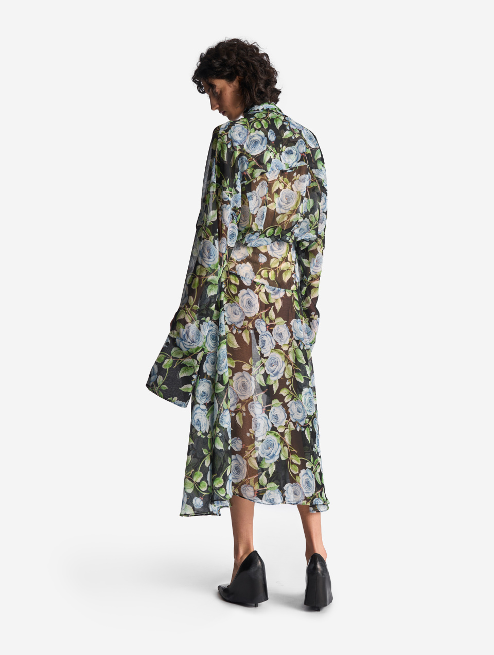 Платье-трансформер из шифона, фото 4