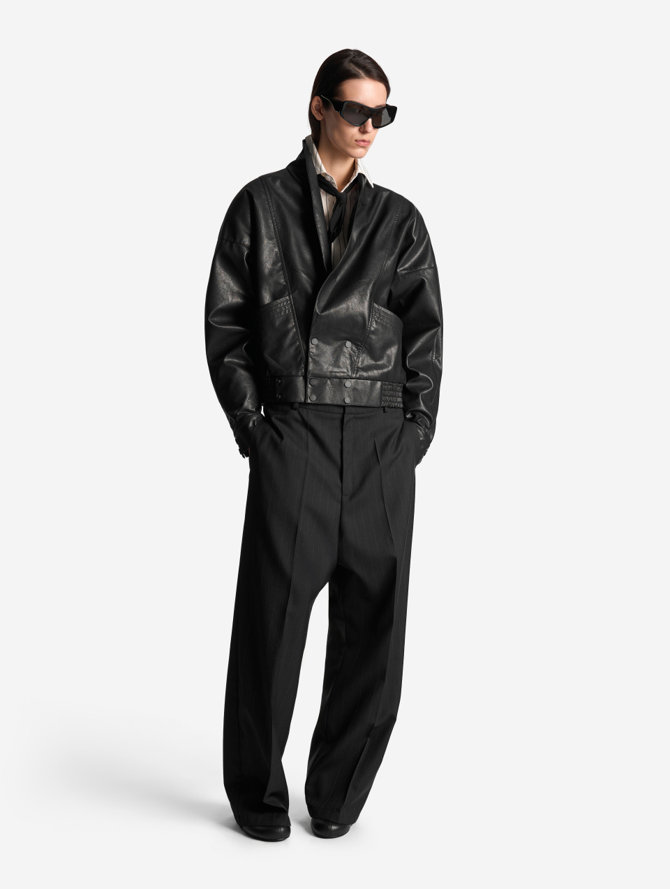 Классические брюки в полоску, фото 7