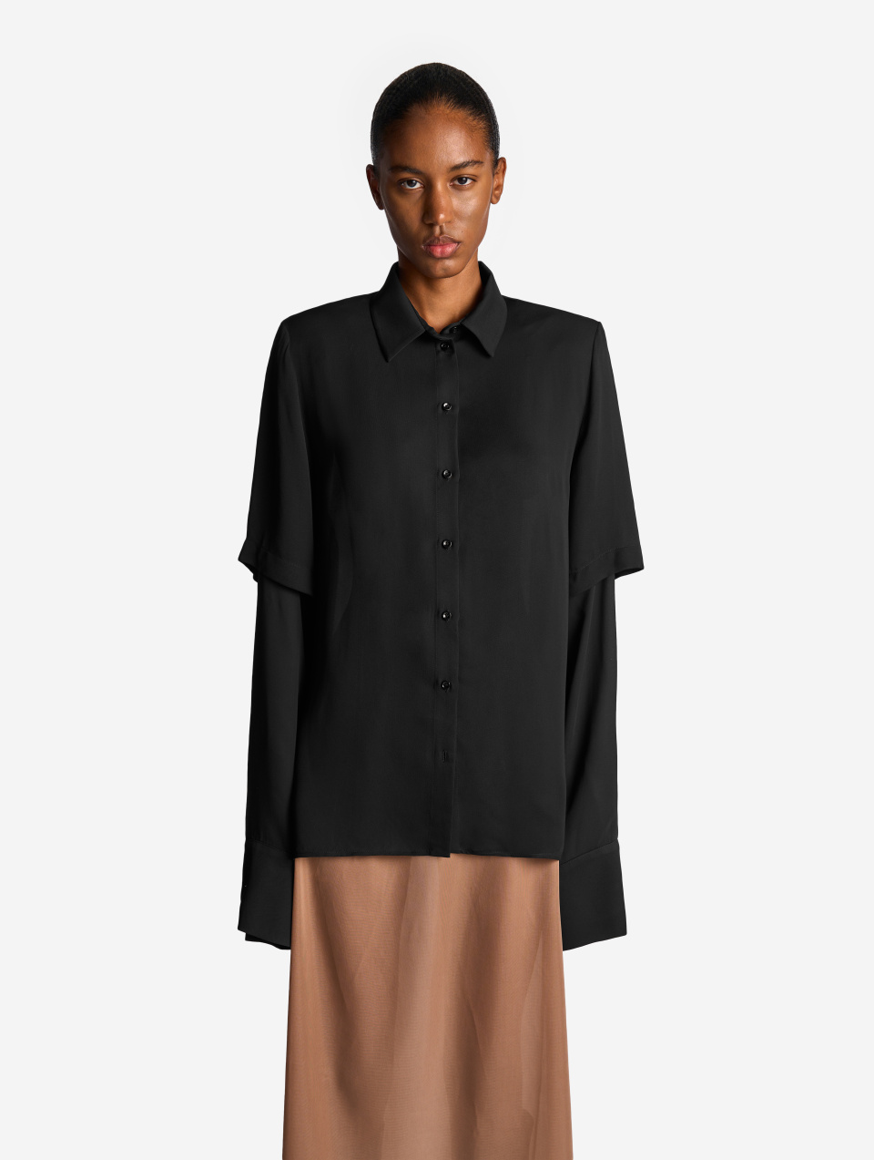 Рубашка-кейп, фото 3