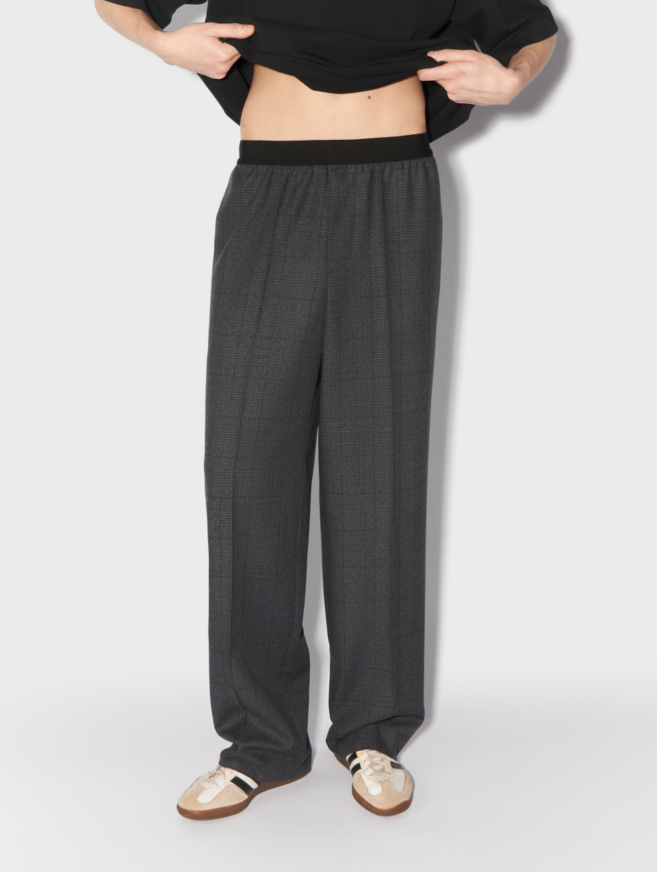 Брюки классические на резинке, фото 4