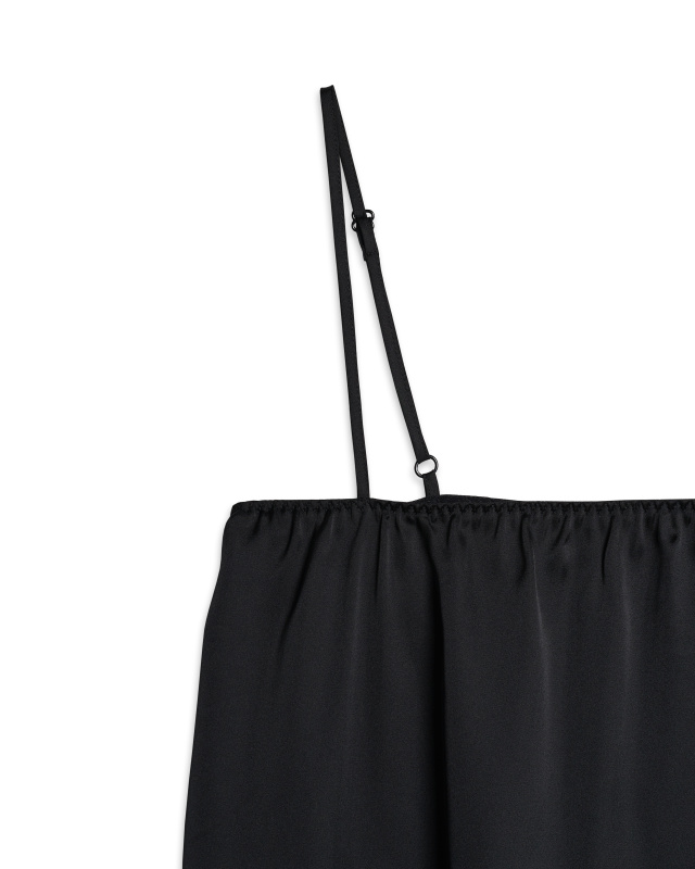 Топ Nothing Extra из шелка-сатина