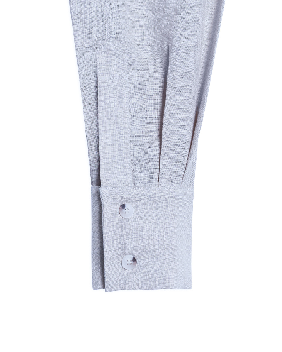 Рубашка из тонкого льна, фото 3