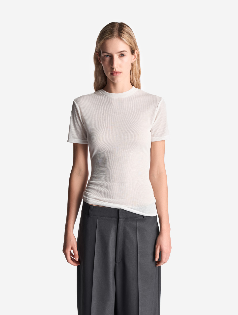 Тонкая трикотажная футболка, фото 2