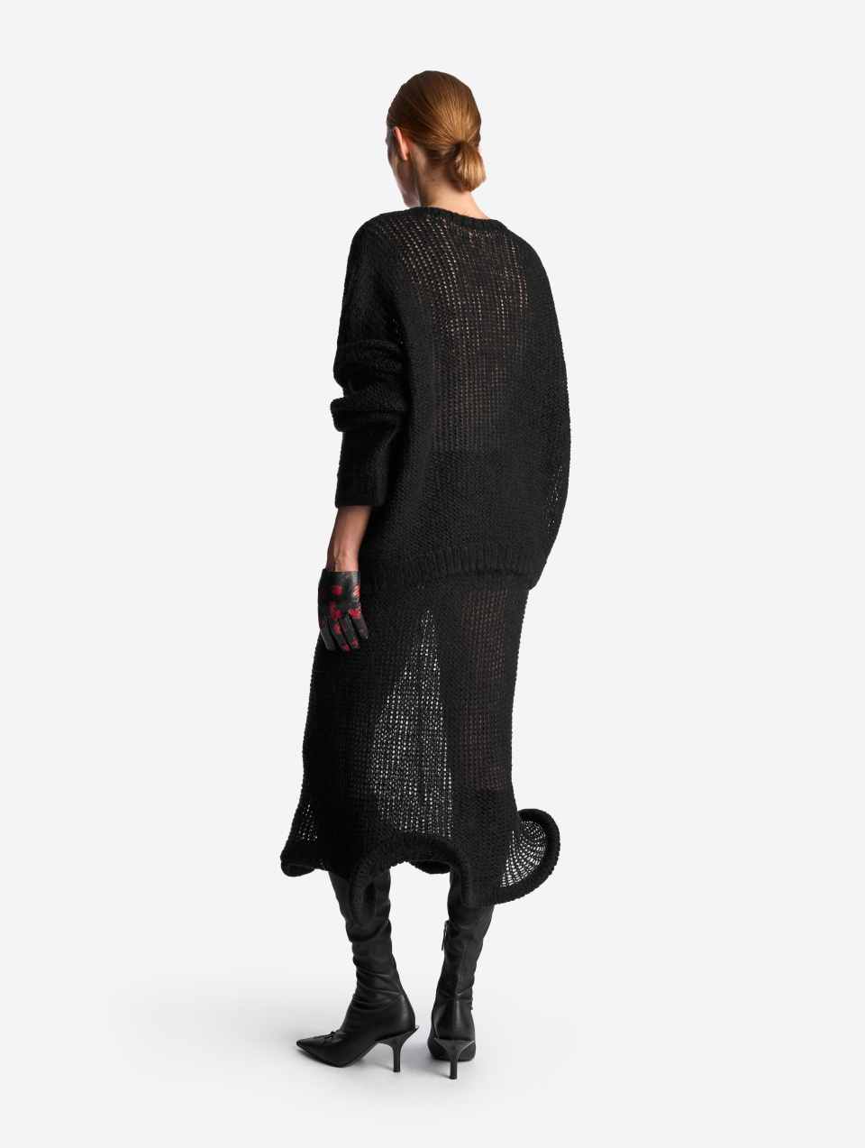 Джемпер из вязаного трикотажа, фото 3