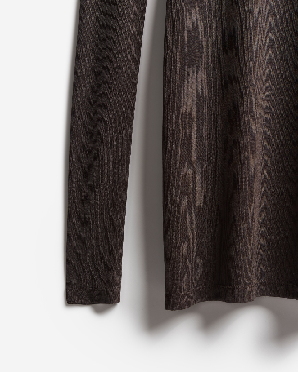 Тонкий трикотажный лонгслив Slim Fit, фото 13