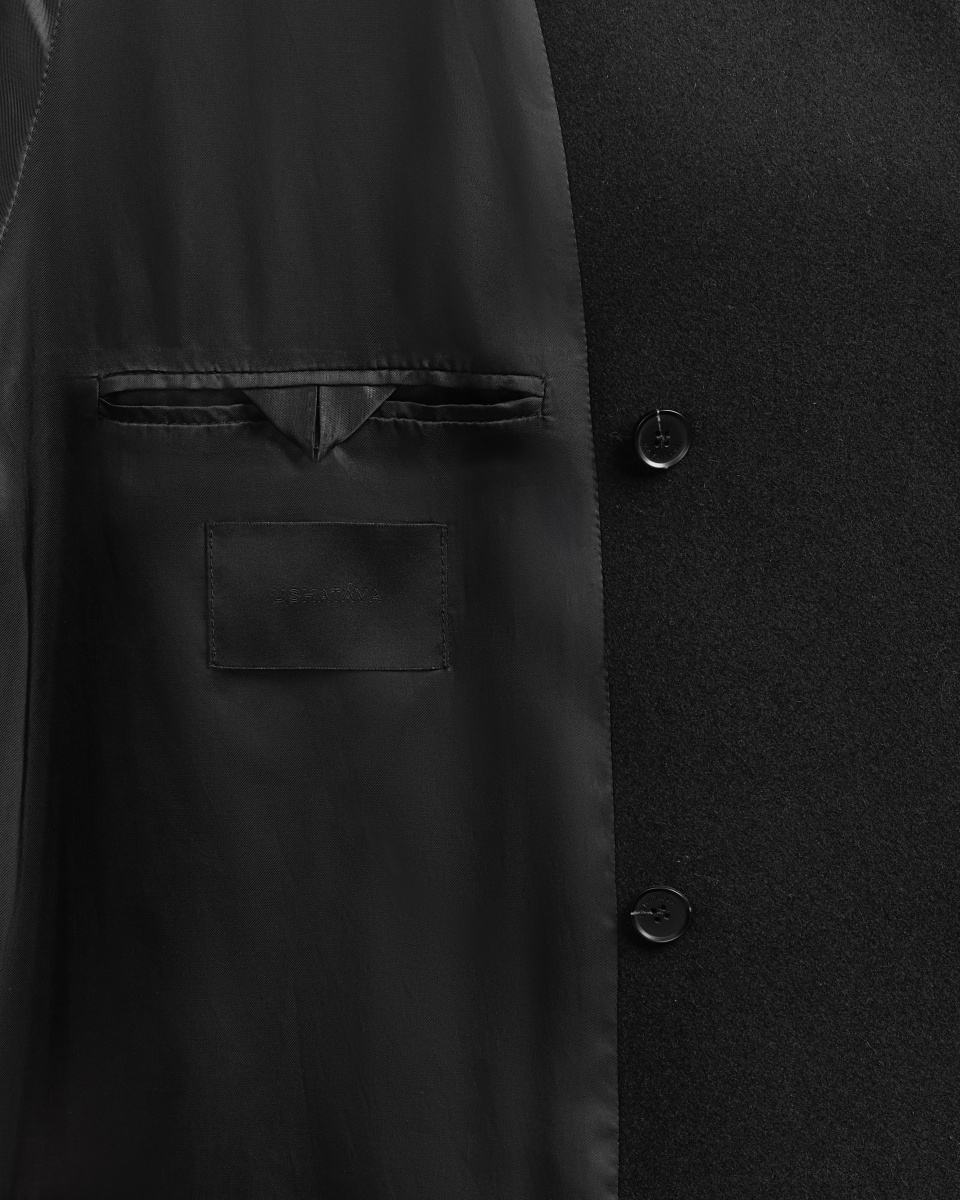 Пальто макси с широкими лацканами, фото 8