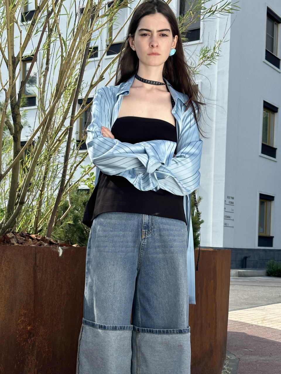 Рубашка из сатина с экстра-манжетом, фото 6