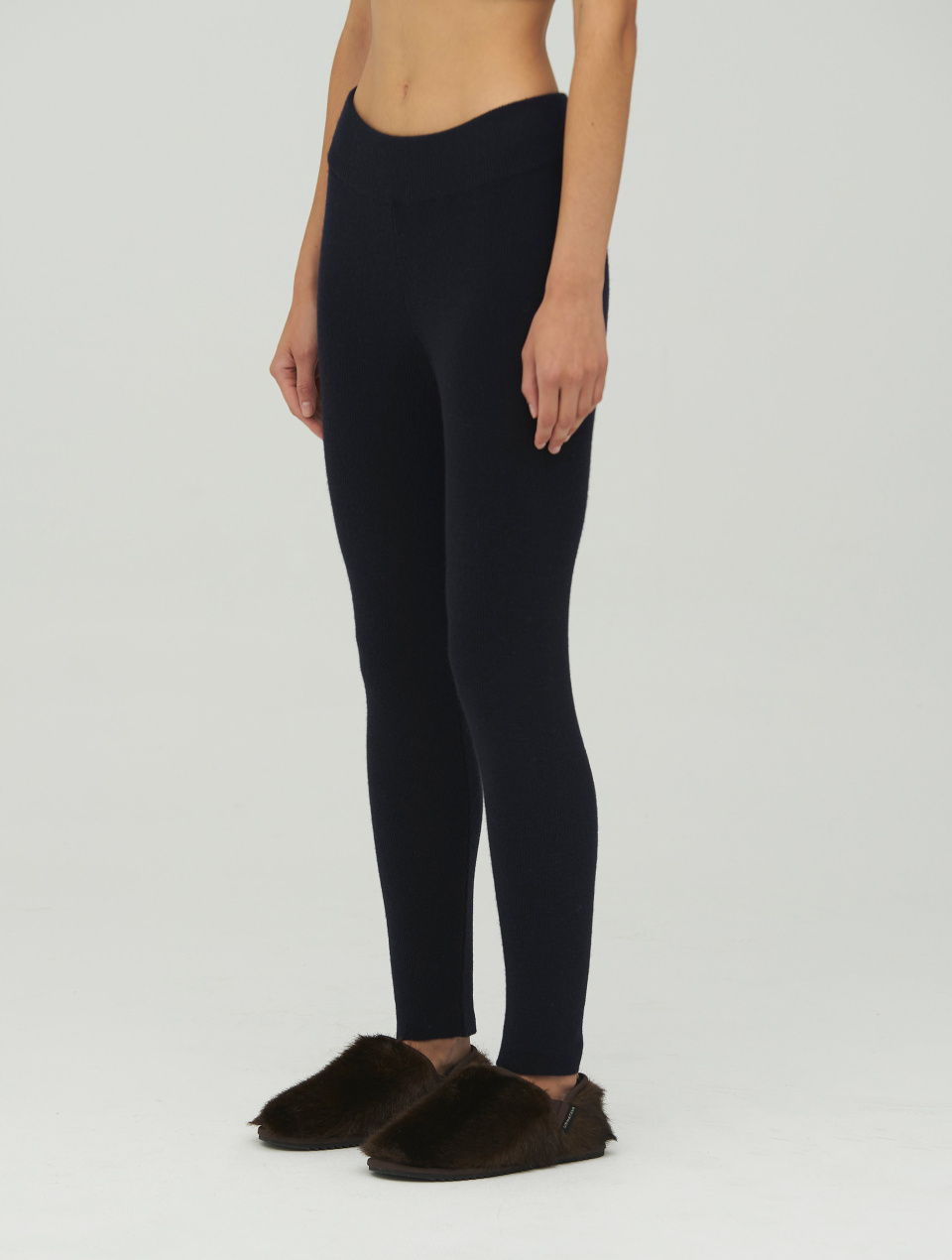 Вязаные леггинсы из эко-шерсти, фото 1