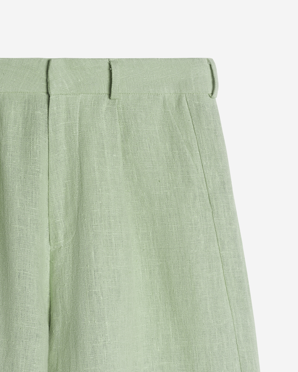 Двухсторонние бермуды изо льна, фото 4