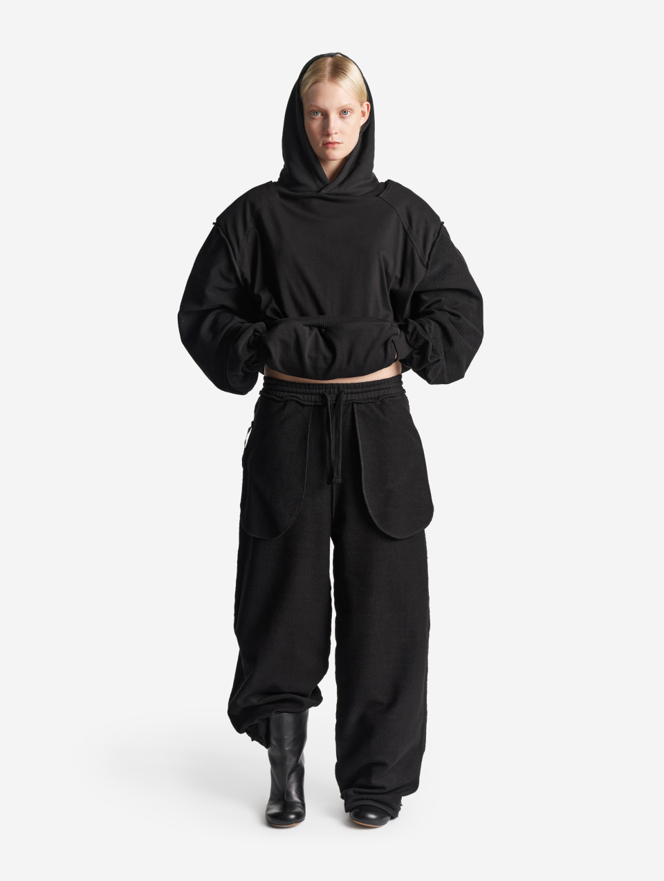 Брюки Baggy из футера, фото 1