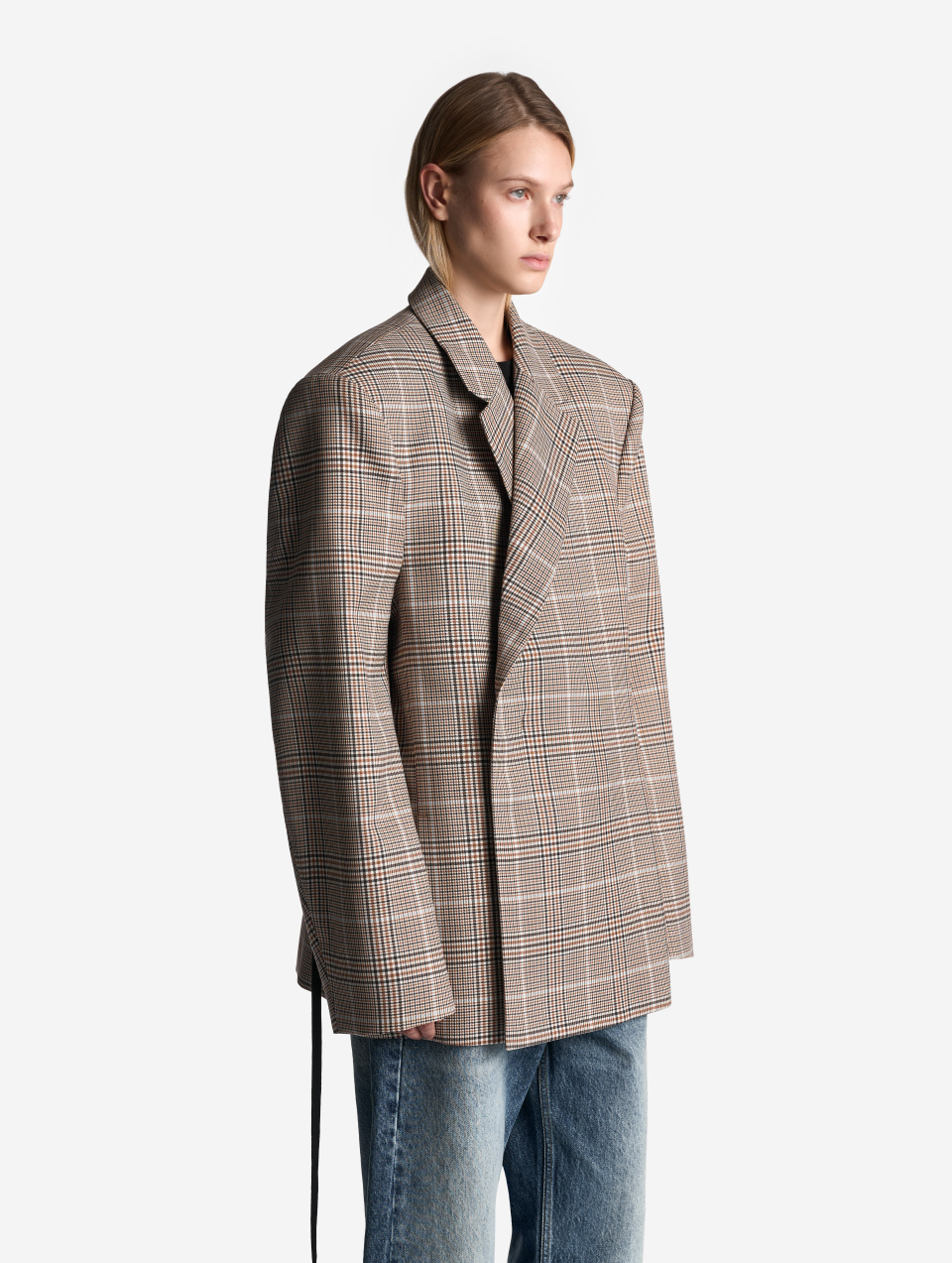 Пиджак плоского кроя, фото 5