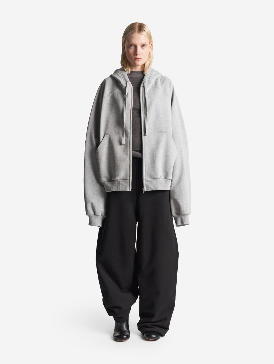 Брюки Baggy из футера, фото 6