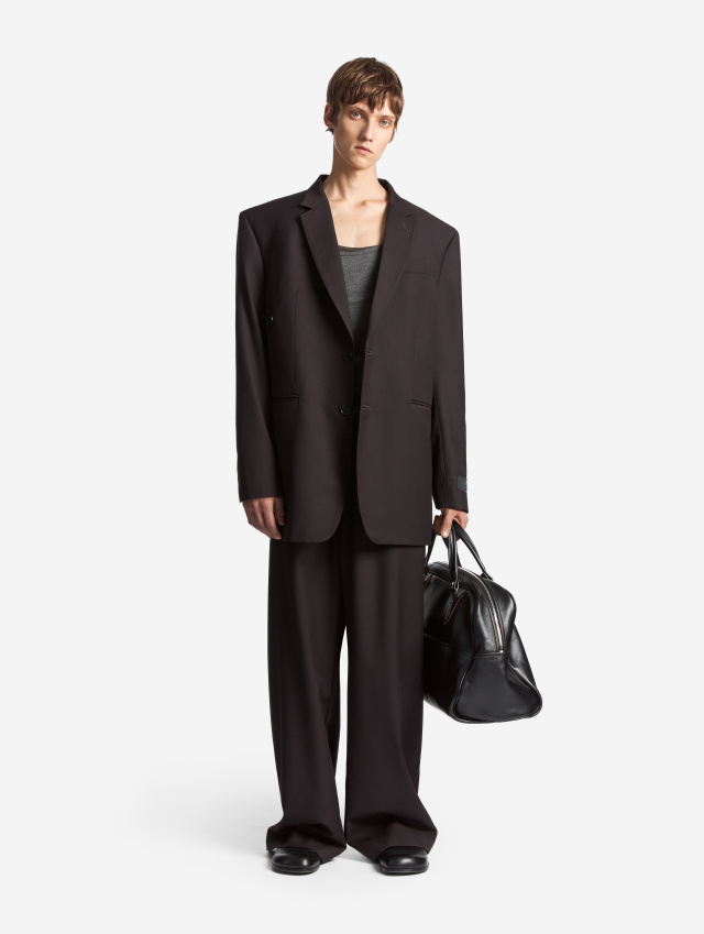 Брюки со складками