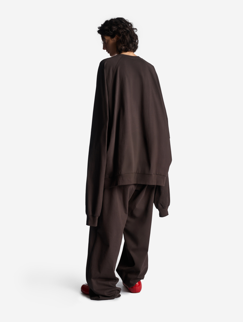 Прямые трикотажные брюки, фото 4