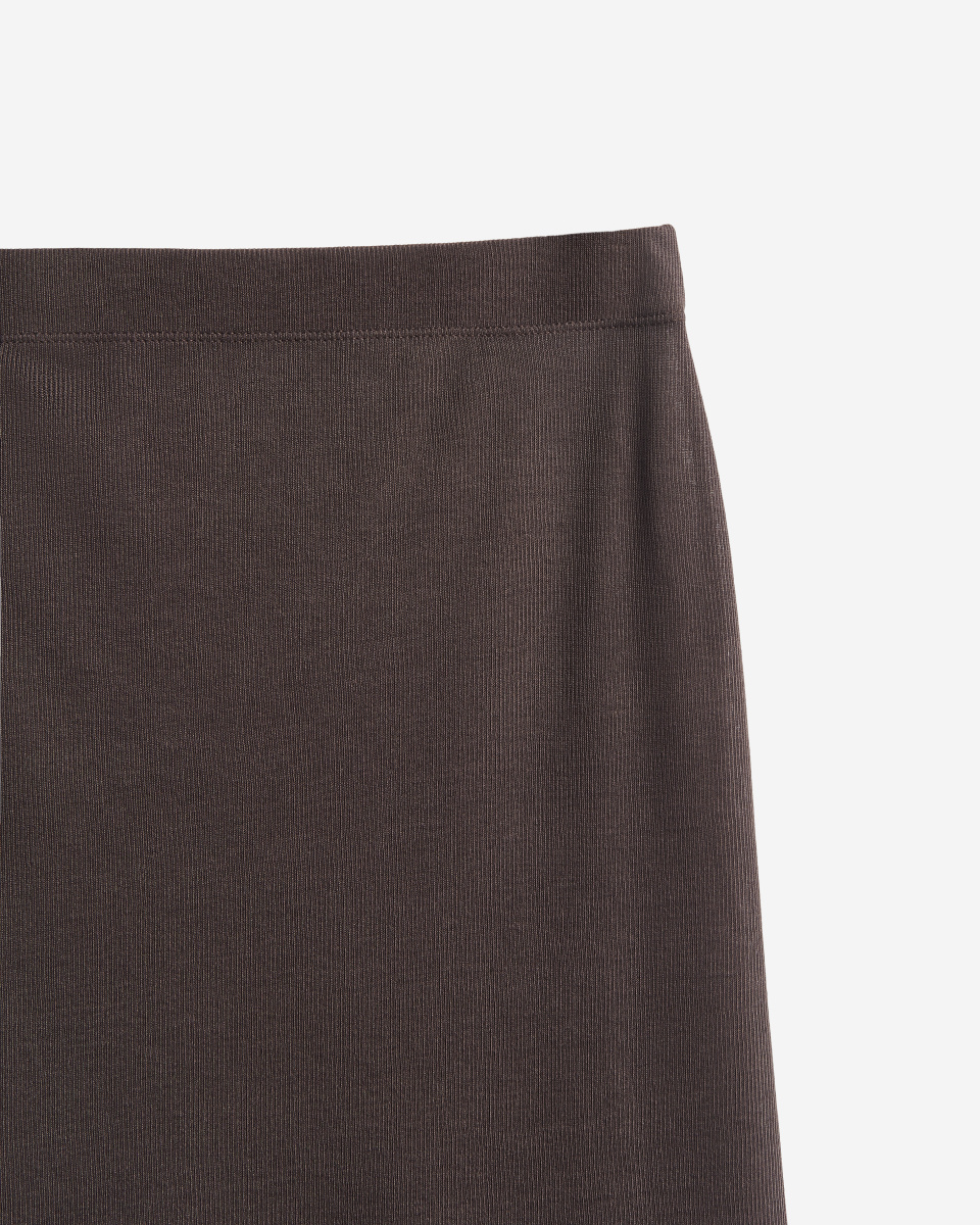 Тонкая трикотажная юбка-карандаш, фото 10