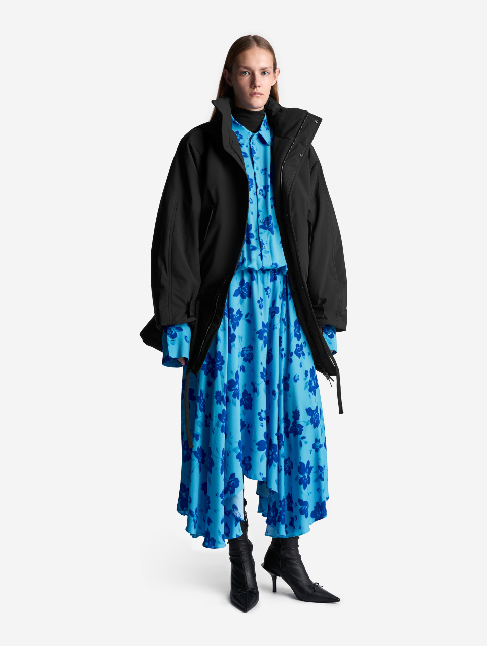 Платье-кейп 105А, фото 1