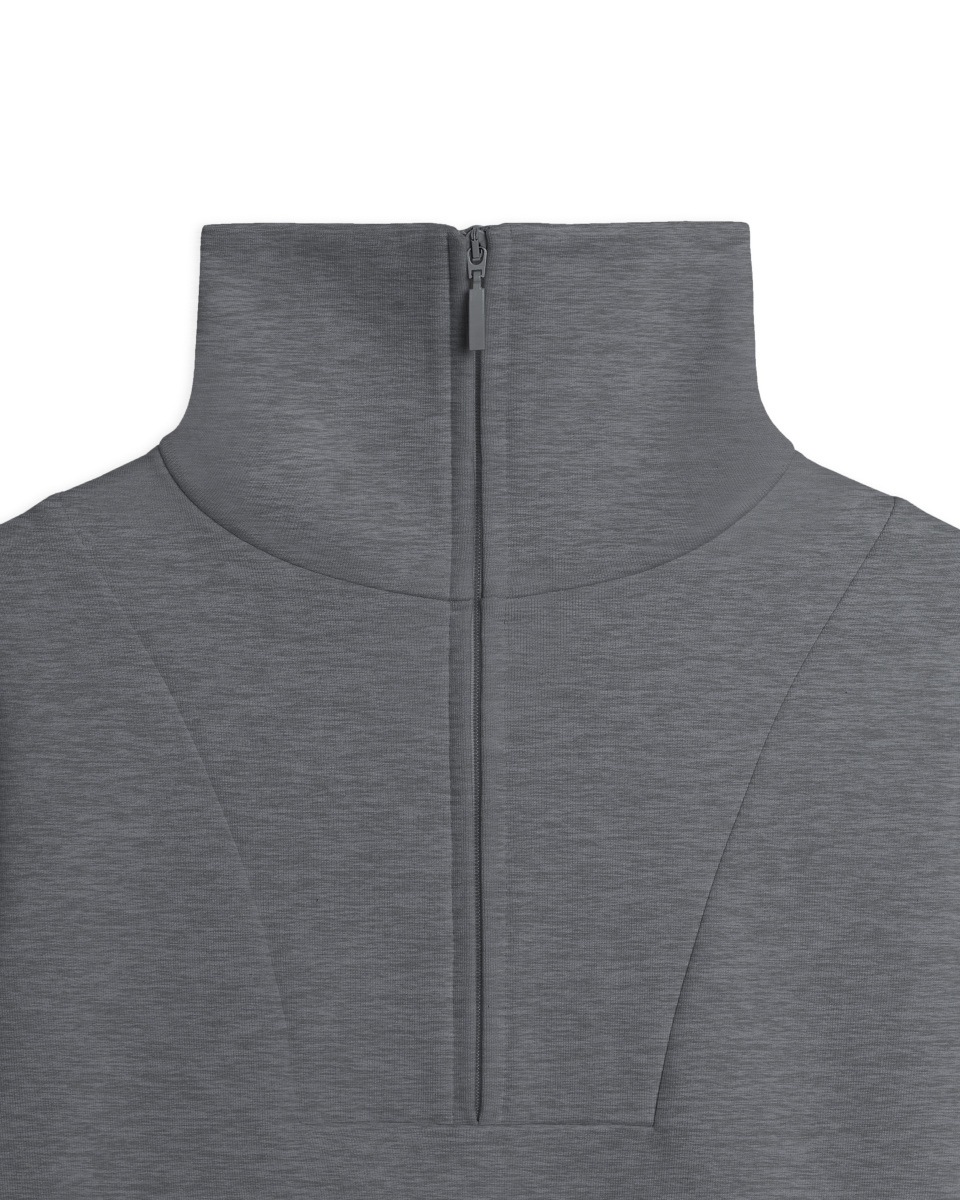 Свитшот с воротником на молнии, фото 2