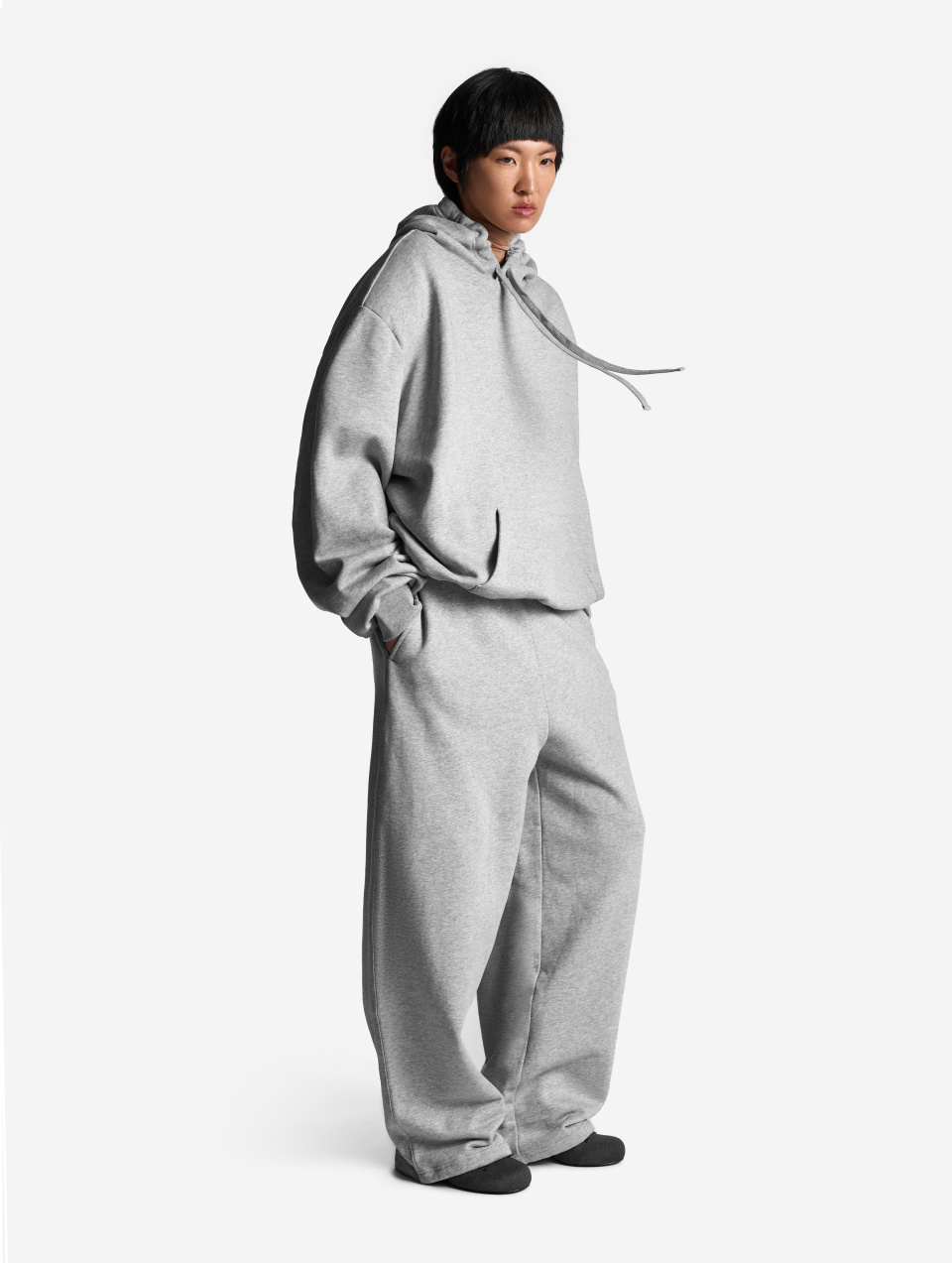 Брюки Baggy из футера, фото 5