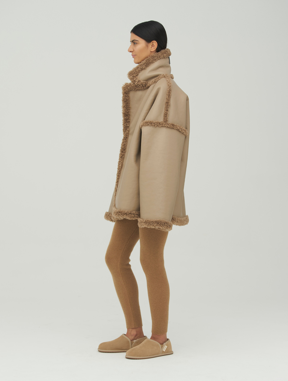 Вязаные леггинсы из эко-шерсти, фото 4